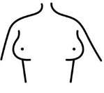 Широкая форма груди