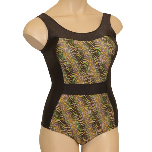 Слитный купальник К0909